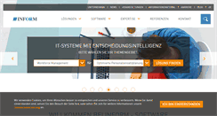 Desktop Screenshot of inform-software.de